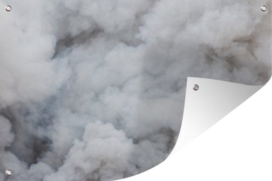 Affiche de jardin petits nuages manquants 60x40 cm - petit - Toile de jardin / Toile d'extérieur / Peintures d'extérieur (décoration de jardin)