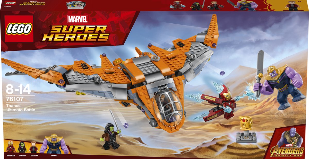 LEGO Marvel Super Heroes Avengers Thanos: het ultieme duel 76107 — afbeelding 16