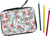 Teken Etui met inhoud 32-delig Poppy Roses (liggend)