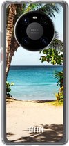 6F hoesje - geschikt voor Huawei P40 Pro -  Transparant TPU Case - Coconut View #ffffff