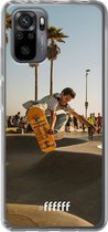 6F hoesje - geschikt voor Xiaomi Redmi Note 10 Pro -  Transparant TPU Case - Let's Skate #ffffff