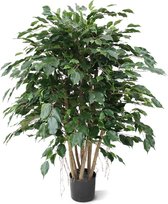 Maxifleur kunstplanten - Kunst Ficus - Exotica - XL -Kunstplant - 110 cm - Niet van echt te onderscheiden!