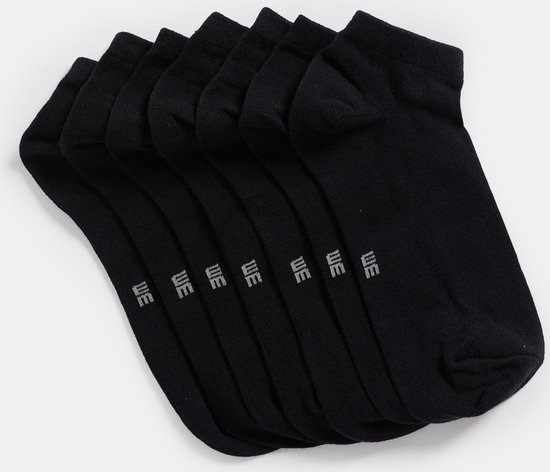 WE Fashion Chaussettes pour hommes, pack de 7