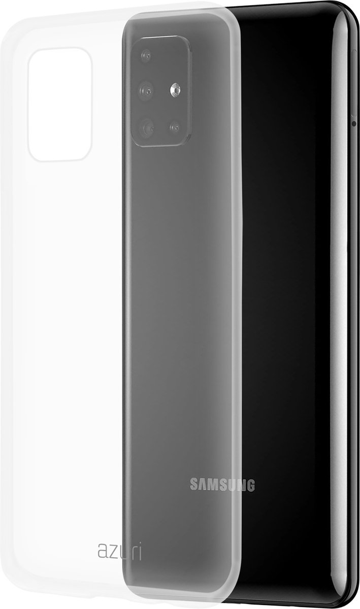 Azuri hoesje voor Samsung Galaxy A51 - Transparant