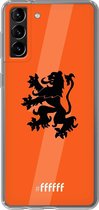 6F hoesje - geschikt voor Samsung Galaxy S21 Plus -  Transparant TPU Case - Nederlands Elftal #ffffff