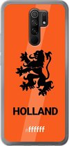 6F hoesje - geschikt voor Xiaomi Redmi 9 -  Transparant TPU Case - Nederlands Elftal - Holland #ffffff