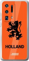 6F hoesje - geschikt voor Huawei P40 Pro+ -  Transparant TPU Case - Nederlands Elftal - Holland #ffffff