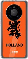 6F hoesje - geschikt voor Huawei P40 Pro -  Transparant TPU Case - Nederlands Elftal - Holland #ffffff