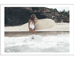 Hit The Waves Poster - Wallified - Natuur - Landschap - Zee - Poster - Print - Wall-Art - Woondecoratie - Kunst - Posters