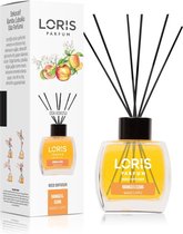 LORIS - Parfum - Geurstokjes - Huisgeur - Huisparfum - Mango & Apple - 120ml - BES LED