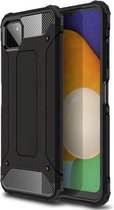Voor Samsung Galaxy A22 5G Magic Armor TPU + PC combinatiebehuizing (zwart)