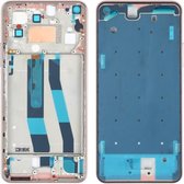 Originele frontbehuizing LCD-frame bezelplaat voor Geschikt voor Xiaomi Mi 11 Lite 4G M2101K9AG (Rose Gold)