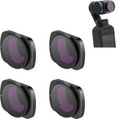 STARTRC 1108493 4 in 1 ND8PL + ND16PL + ND32PL + ND64PL Instelbare lensfilterset voor DJI OSMO Pocket 2