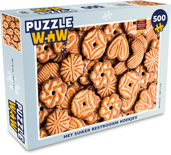 Nieuwheid jaloezie struik Puzzel Met suiker bestrooide koekjes - Legpuzzel - Puzzel 500 stukjes |  bol.com