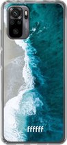 6F hoesje - geschikt voor Xiaomi Redmi Note 10 Pro -  Transparant TPU Case - Beach all Day #ffffff
