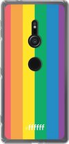 6F hoesje - geschikt voor Sony Xperia XZ2 -  Transparant TPU Case - #LGBT #ffffff
