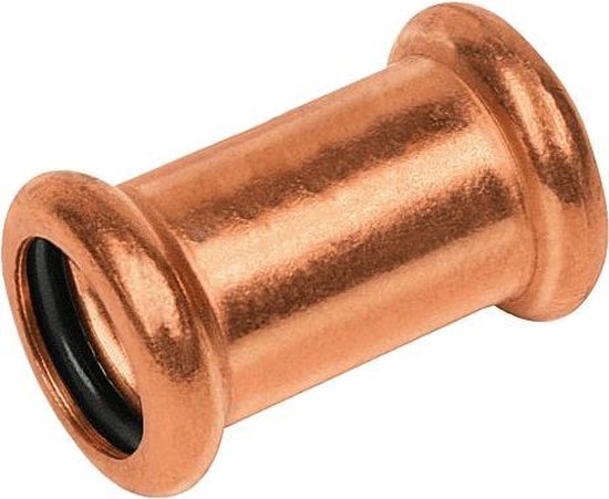 Bonfix Press couplage 28 x 28 mm presse droit, cuivre