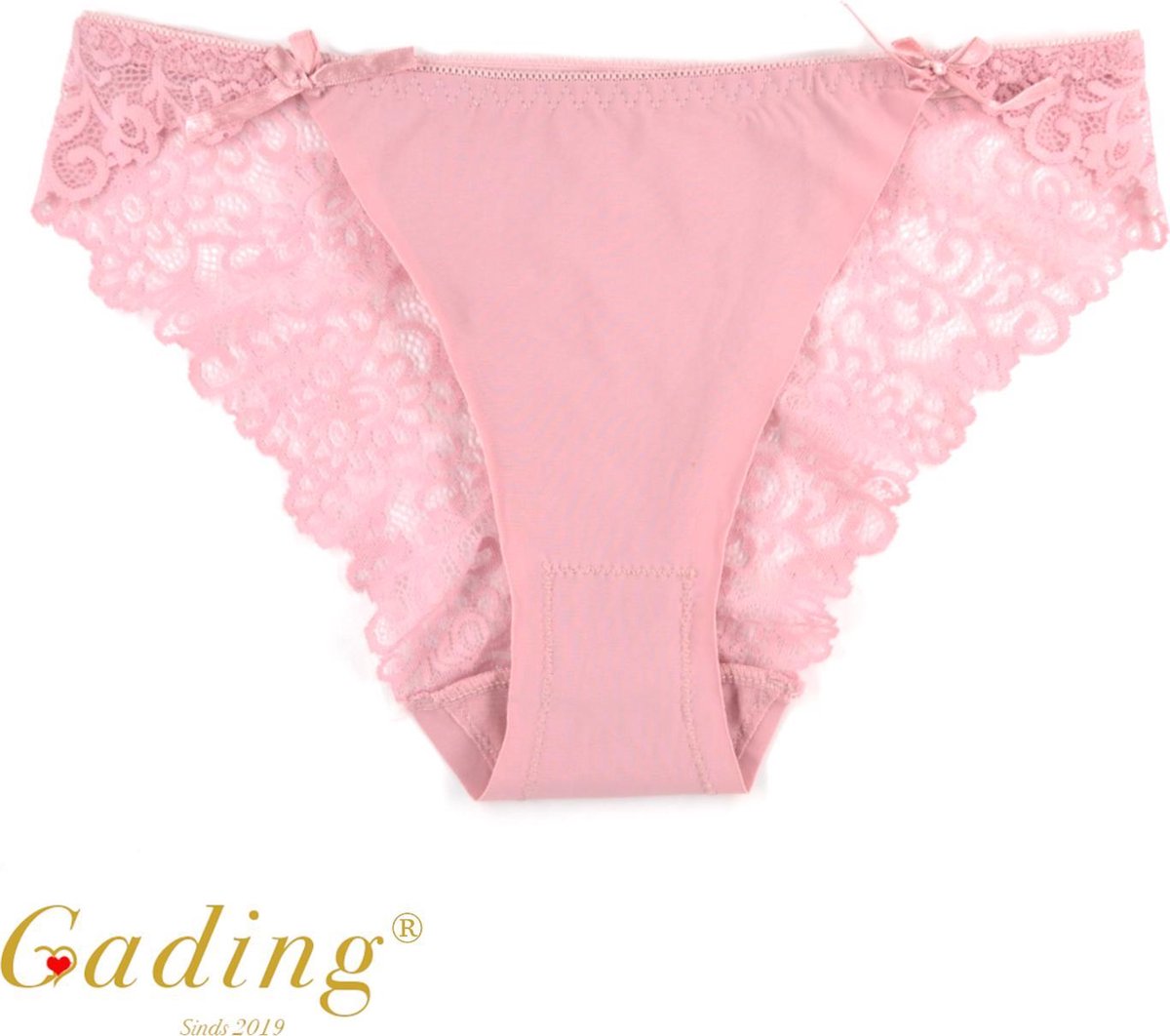 Gading® Sexy Dames Onderbroeken Zomer -lace Ondergoed- Kant Slips-2 pack- roze - M