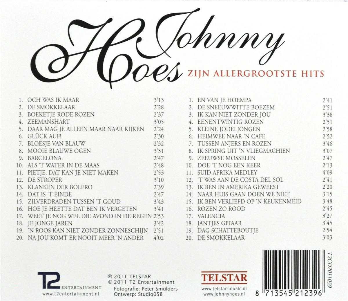 Johnny Hoes Zijn Allergrootste Hits (2 CD), Johnny Hoes Muziek
