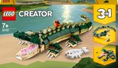 LEGO Creator 3-en-1 31121 Le crocodile jouet animaux