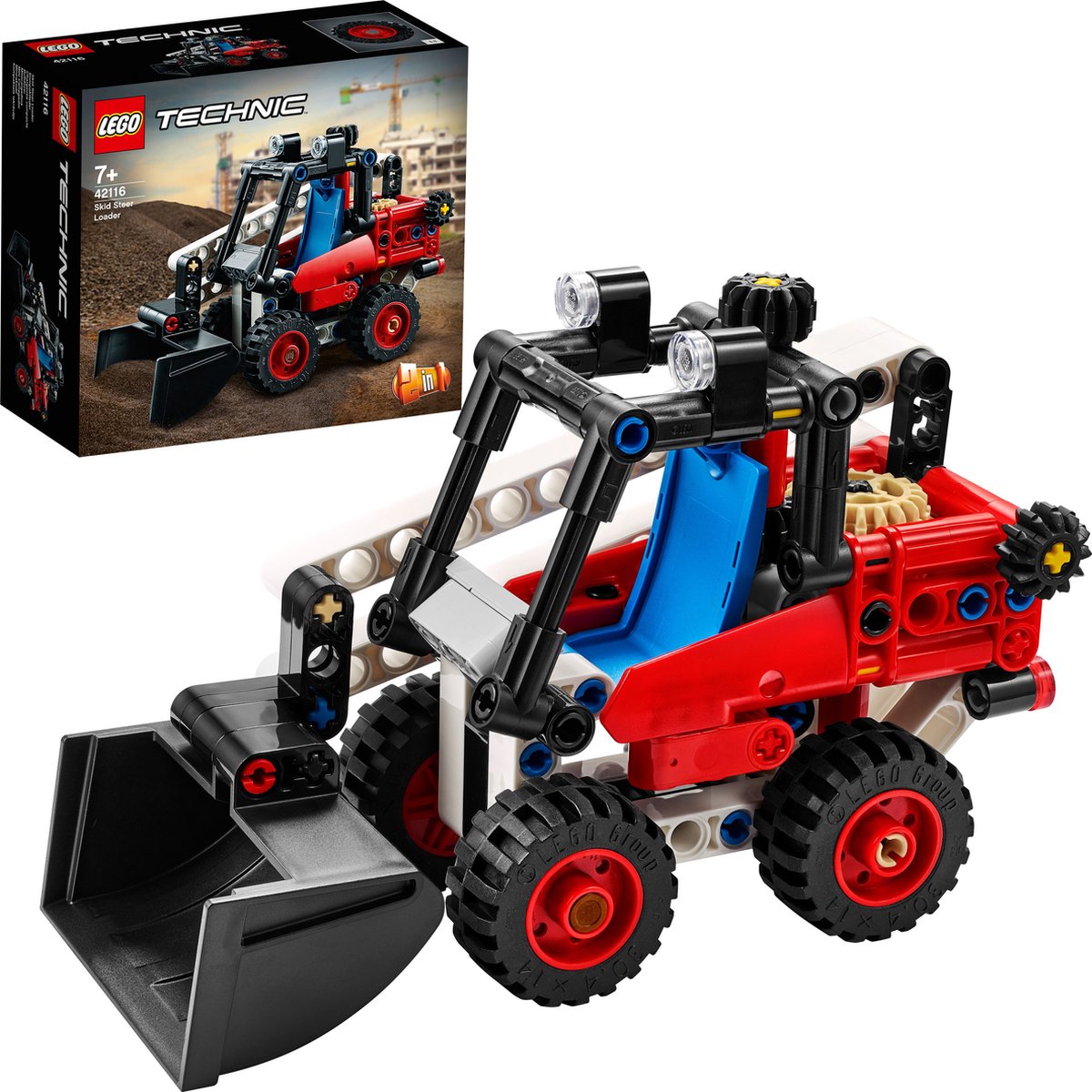 Overdreven verdrievoudigen Zuigeling LEGO Technic Minigraver - 42116 | bol.com
