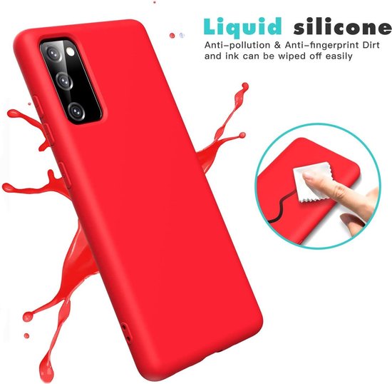 Solid Coque Samsung Galaxy S10 Lite 2020 Soft Touch Silicone Liquide Flexible TPU Caoutchouc - Mist Blue