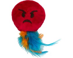Emoji Cat Angry (met MadNip) Speelgoed voor katten - Kattenspeelgoed - Kattenspeeltjes