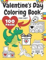 Valentine's Day Coloring Book For Boy