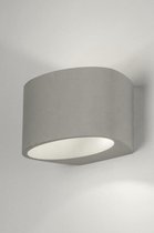 Lumidora Wandlamp 72427 - G9 - Betongrijs - Beton