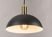 Lumidora Hanglamp 74173 - E27 - Zwart - Messing - Metaal - ⌀ 30 cm