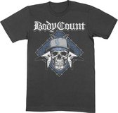 Body Count Heren Tshirt -S- Attack Zwart