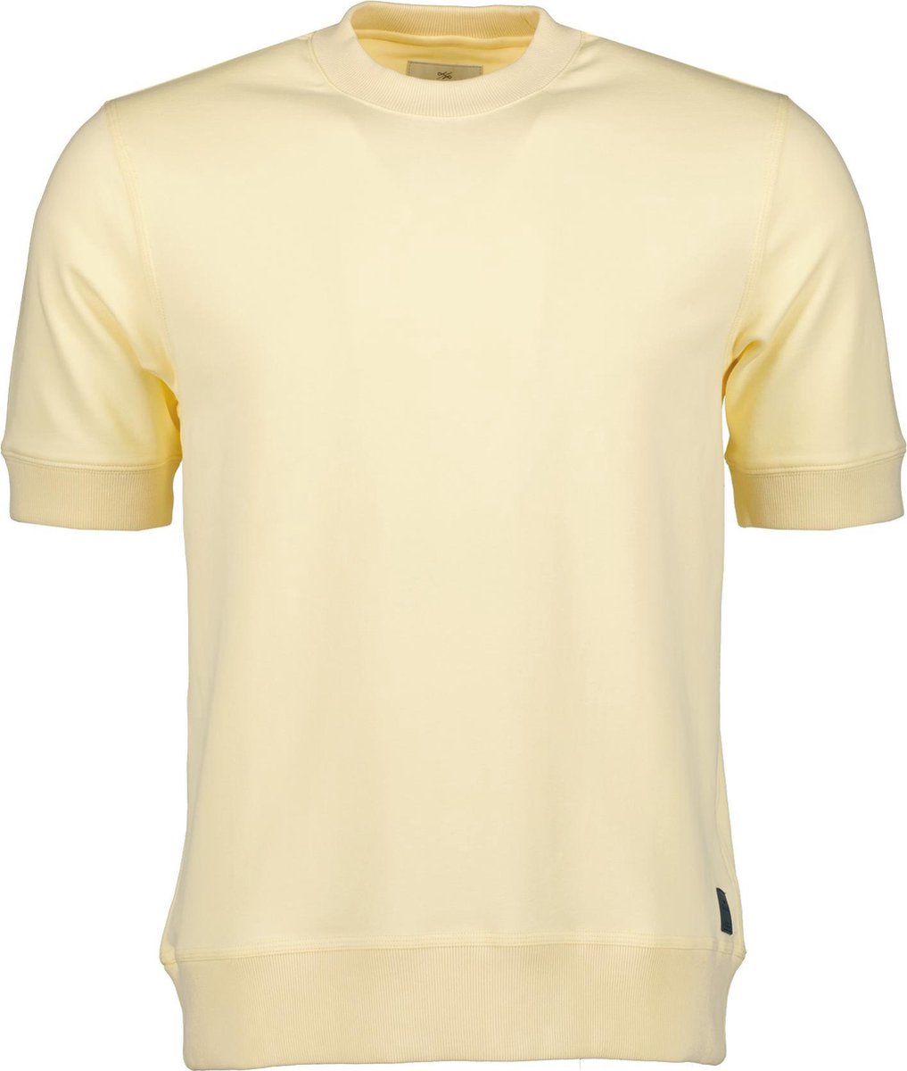 Hensen Sweathirt - Slim Fit - Geel - 4XL Grote Maten