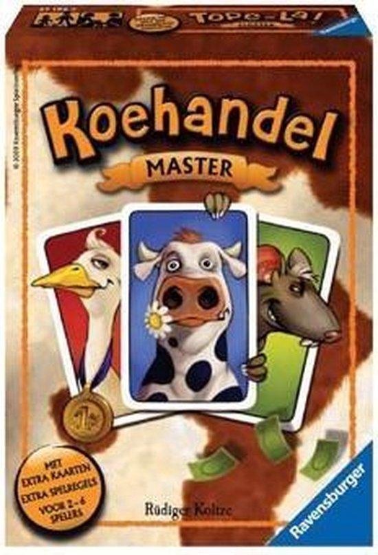 Thumbnail van een extra afbeelding van het spel Ravensburger Koehandel Master - Kaartspel