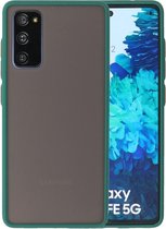 Wicked Narwal | Kleurcombinatie Hard Case voor Samsung Samsung Galaxy S20 FE Donker Groen