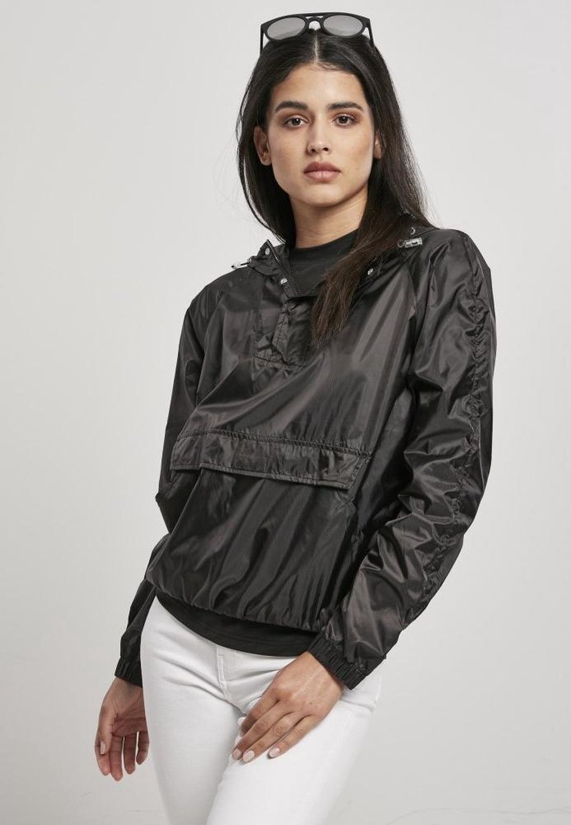Urban Classics Transparent Light Pullover Jas 2XL Zwart