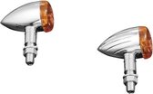 Highway Hawk Tech Glide small Smooth knipperlichten Chrome