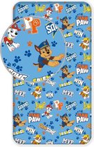 Hoeslaken Paw patrol PP259 - Eenpersoons - 90x200cm