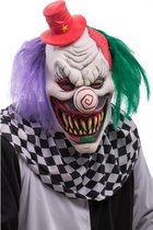 Carnival Toys Hoofdmasker Horror Clown Latex Wit One-size