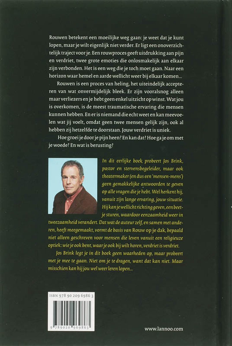 Rouw op je dak - back cover
