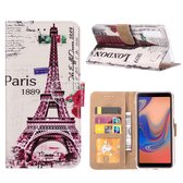 FONU Boekmodel Hoesje Parijs Samsung Galaxy A7 (2018)