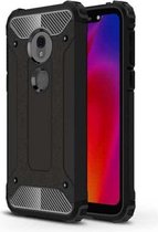 Magic Armor TPU + PC combinatiehoes voor Motorola Moto G7 Play (zwart)