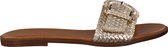 Notre-V 443019 Slippers - Dames - Goud - Maat 38