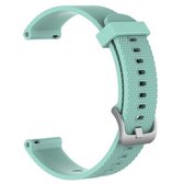 Smart Watch siliconen polsband horlogeband voor POLAR Vantage M 22cm (mintgroen)