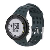 Siliconen vervangende mannelijke polsband voor SUUNTO M1 / M2 / M4 / M5 (marineblauw)