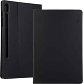 ENKAY Horizontale Flip PU lederen tas met houder voor Galaxy Tab S6 10.5 T860 / T865 (zwart)