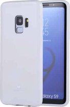 GOOSPERY PEARL JELLY-serie voor Galaxy S9 TPU volledige dekking beschermende achterkant van de behuizing (wit)