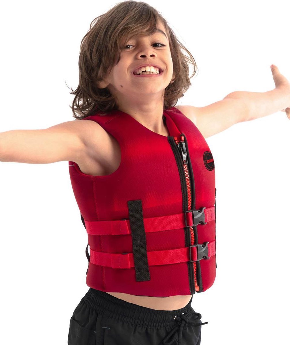 Jobe Neopreen Zwemvest Kinderen Rood — afbeelding 17