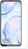 Voor Huawei Nova 6 SE / P40 Lite 2 PCS ENKAY Hat-prince 0.26mm 9H 2.5D Curved Edge Tempered Glass Film