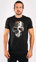 Venum Skull T-shirts Zwart Goud maat XS