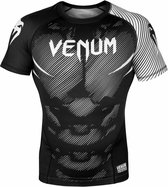 Venum NOGI 2.0 Rashguard S/S Zwart Wit Kies uw maat: L